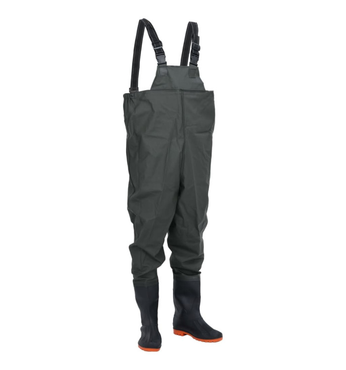 Cuissardes avec bottes vert foncé taille 41 | Mobilier & Déco