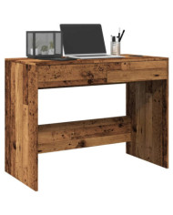 Bureau vieux bois 101x50x76,5 cm bois d'ingénierie | Mobilier & Déco