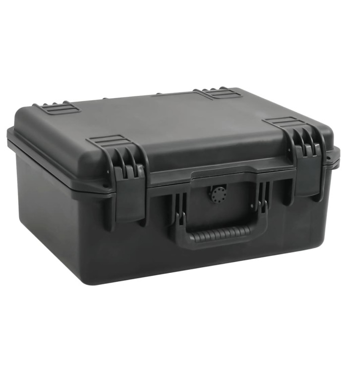 Valise de vol portable Noir 49x38x23 cm PP | Mobilier & Déco