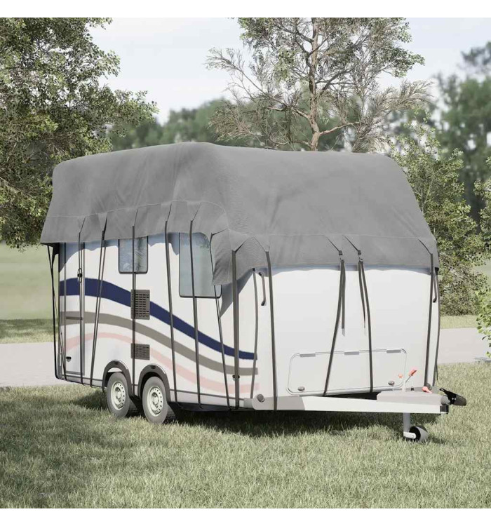 Housse de toit de caravane gris 600x300 cm tissu non tissé | Mobilier & Déco