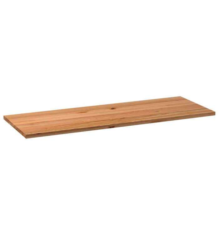 Dessus de table marron clair bois chêne massif rectangulaire | Mobilier & Déco
