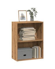 Bibliothèque chêne artisanal 60x30x77 cm bois d'ingénierie | Mobilier & Déco