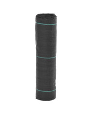 Membrane anti-mauvaises herbes noir 0,5x150 m PP | Mobilier & Déco
