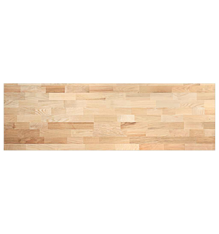Plan de travail de cuisine bois de chêne massif rectangulaire | Mobilier & Déco