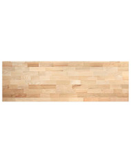 Plan de travail de cuisine bois de chêne massif rectangulaire | Mobilier & Déco