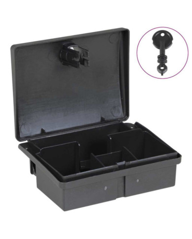 Pièges à souris 20 pcs noir 13x10x4 cm | Mobilier & Déco