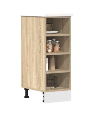 Armoire basse "Riga" chêne sonoma 30x44,5x81,5 cm | Mobilier & Déco