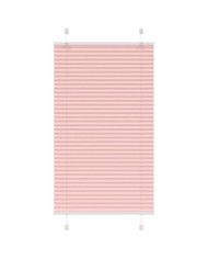 Store plissé rose 75x150 cm largeur du tissu 74,4 cm polyester | Mobilier & Déco