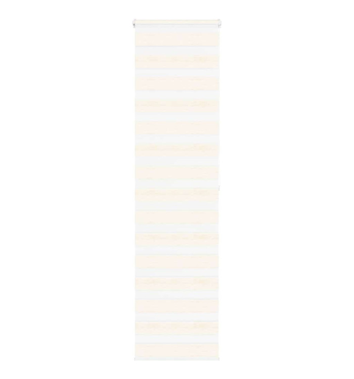 Store zèbre beige marbré largeur du tissu 55,9 cm polyester | Mobilier & Déco
