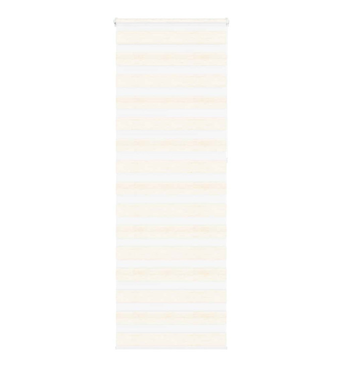 Store zèbre beige marbré largeur du tissu 65,9 cm polyester | Mobilier & Déco
