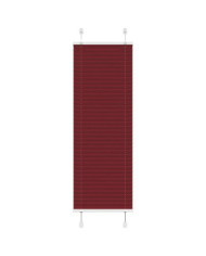 Store plissé rouge bordeaux 50x100 cm largeur du tissu 49,4 cm | Mobilier & Déco