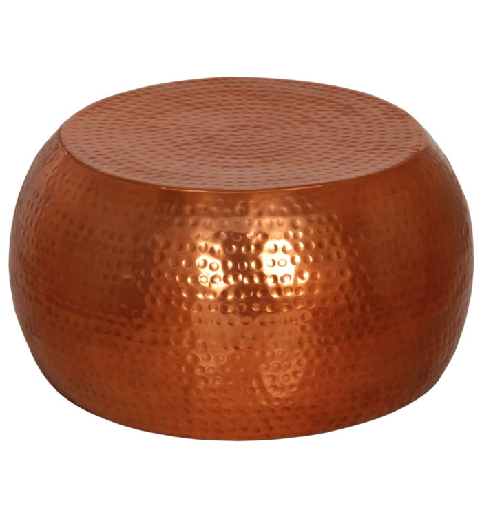 Table basse laiton Ø55x28 cm aluminium | Mobilier & Déco
