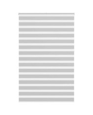 Store zèbre gris clair largeur du tissu 145,9 cm polyester | Mobilier & Déco