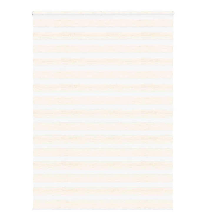 Store zèbre beige marbré largeur du tissu 150,9 cm polyester | Mobilier & Déco