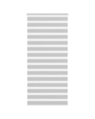 Store zèbre gris clair largeur du tissu 90,9 cm polyester | Mobilier & Déco