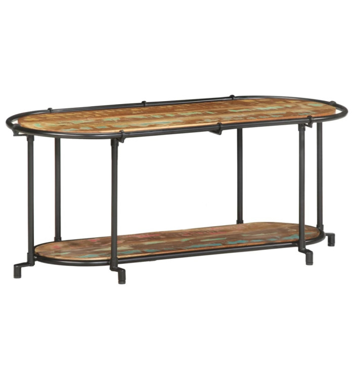 Meuble TV 100x42x40 cm Bois massif de récupération | Mobilier & Déco