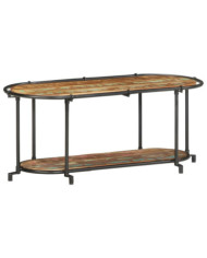 Meuble TV 100x42x40 cm Bois massif de récupération | Mobilier & Déco