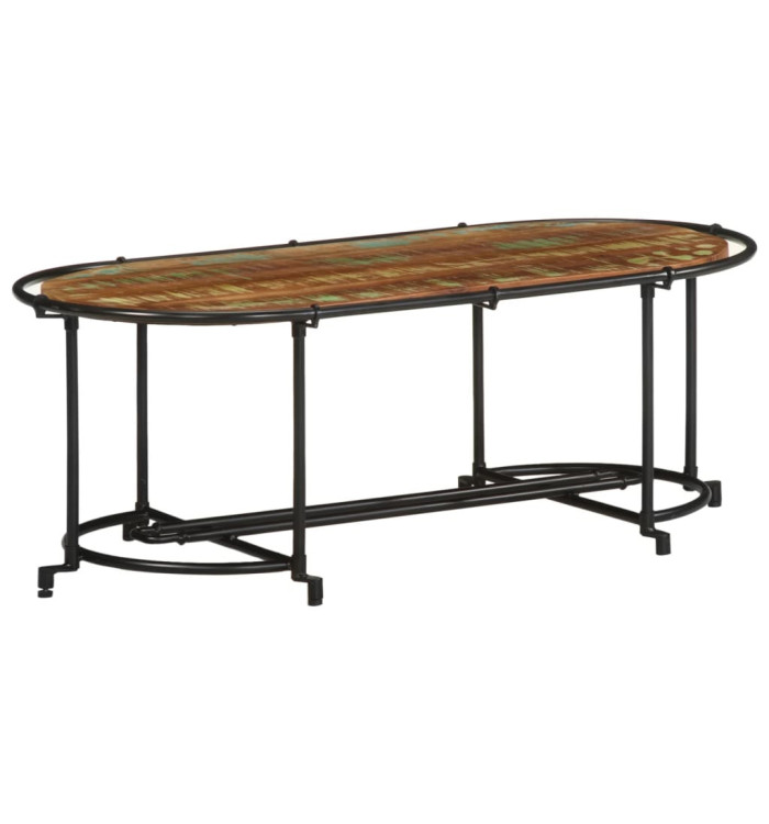 Table basse 110x55x40 cm bois massif de récupération | Mobilier & Déco