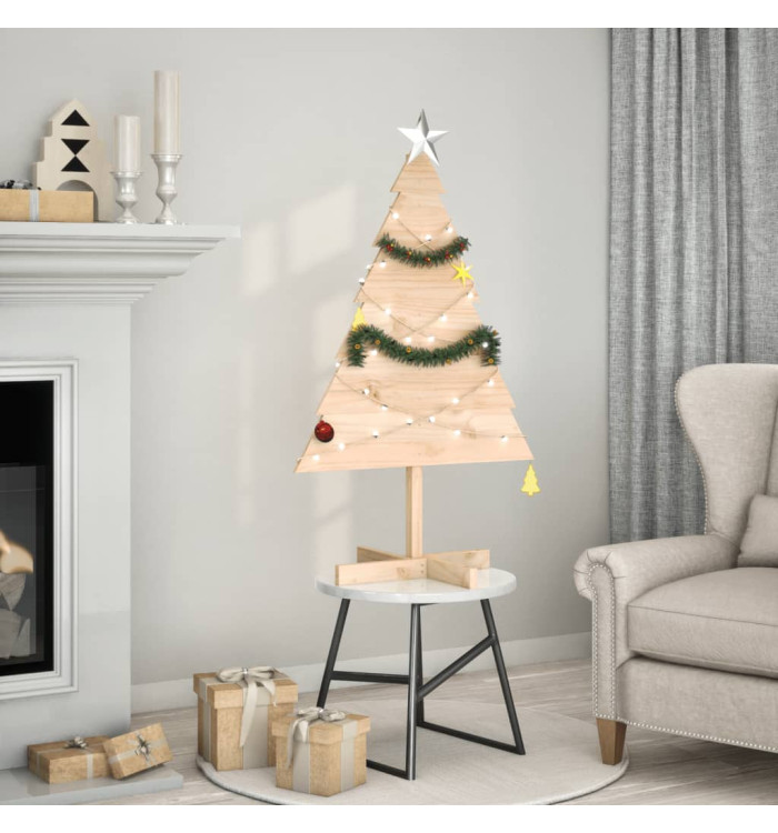 Arbre de Noël en bois pour décoration 110 cm bois massif | Mobilier & Déco