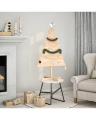 Arbre de Noël en bois pour décoration 110 cm bois massif | Mobilier & Déco