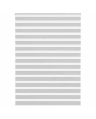 Store zèbre gris clair largeur du tissu 155,9 cm polyester | Mobilier & Déco
