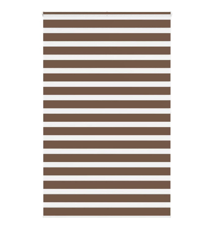 Store zèbre marron 140x200cm largeur du tissu 135,9cm polyester | Mobilier & Déco