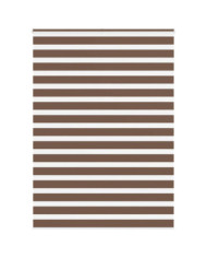 Store zèbre marron 165x200cm largeur du tissu 160,9cm polyester | Mobilier & Déco