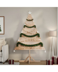 Arbre de Noël en bois pour décoration 180 cm bois massif | Mobilier & Déco