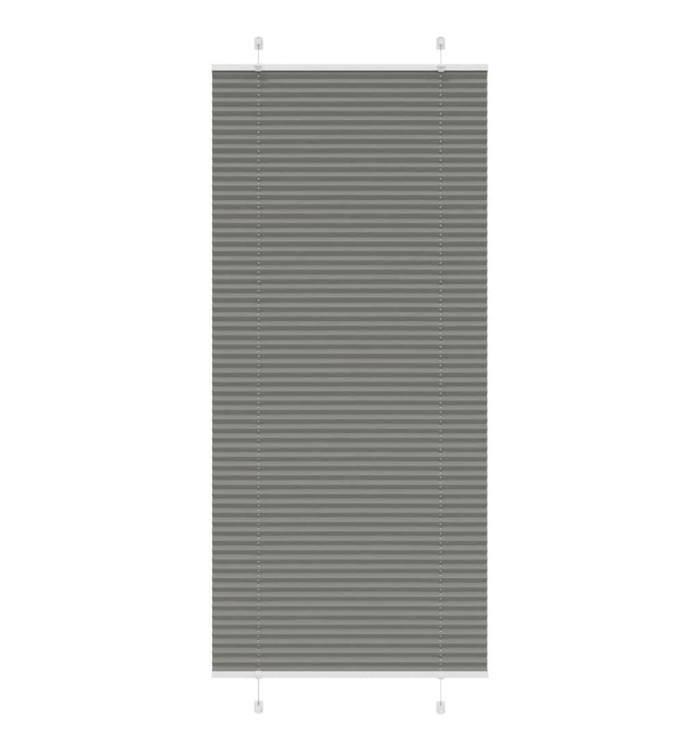 Store plissé anthracite 95x200 cm largeur du tissu 94,4 cm | Mobilier & Déco