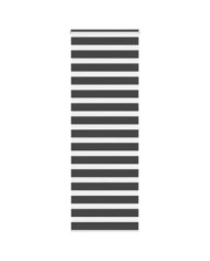 Store zèbre noir 70x200 cm largeur du tissu 65,9 cm polyester | Mobilier & Déco