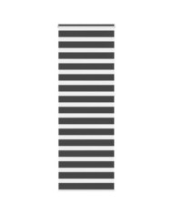 Store zèbre noir 80x230 cm largeur du tissu 75,9 cm polyester | Mobilier & Déco