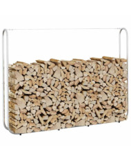 Portant de bois de chauffage 200x25x150 cm acier galvanisé | Mobilier & Déco