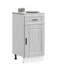 Armoire de cuisine Porto sonoma gris bois d'ingénierie | Mobilier & Déco