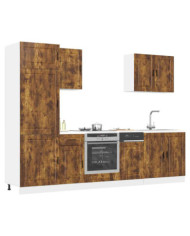 Ensemble d'armoires de cuisine 7 pcs Kalmar bois d'ingénierie | Mobilier & Déco