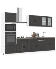 Ensemble d'armoires de cuisine 7 pcs Kalmar bois d'ingénierie | Mobilier & Déco