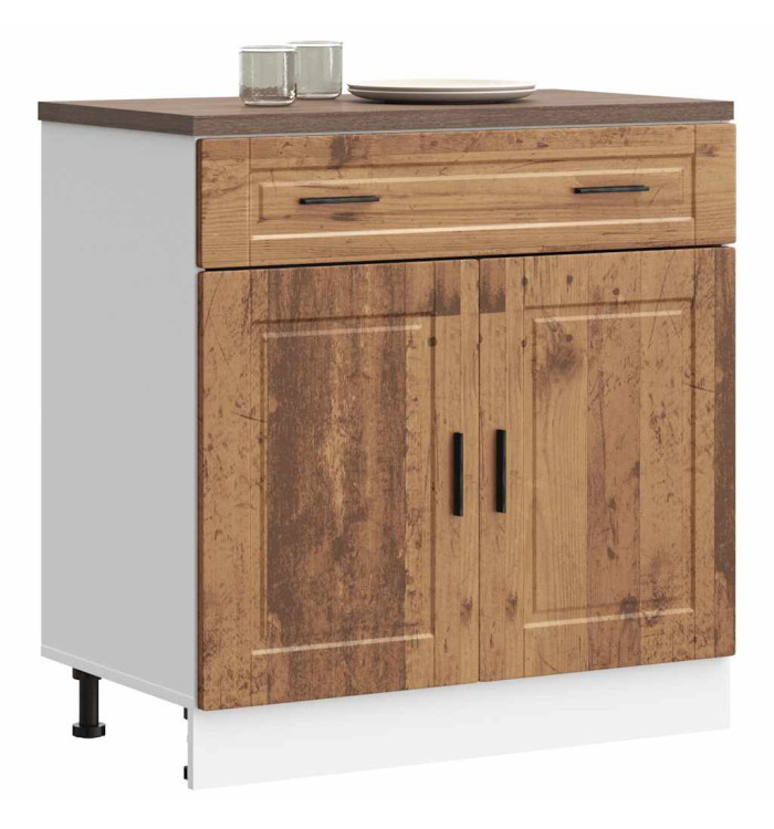 Armoire de cuisine Porto vieux bois bois d'ingénierie | Mobilier & Déco