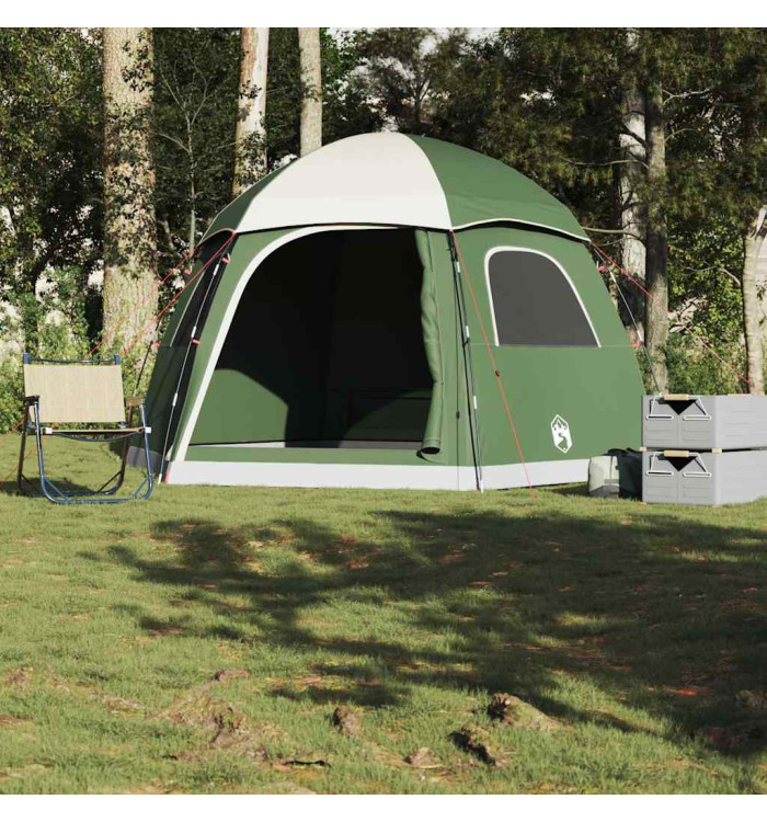 Tente de familiale igloo 6 personnes vert imperméable | Mobilier & Déco
