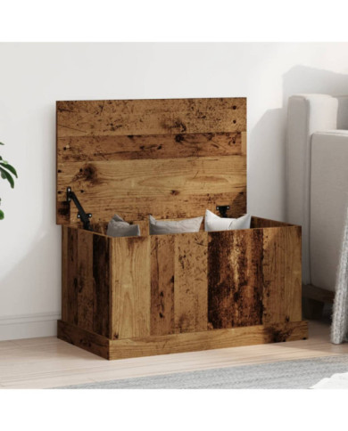 Boîtes de rangement vieux bois 70x40x38 cm bois d'ingénierie | Mobilier & Déco