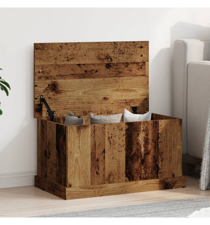 Boîtes de rangement vieux bois 70x40x38 cm bois d'ingénierie | Mobilier & Déco