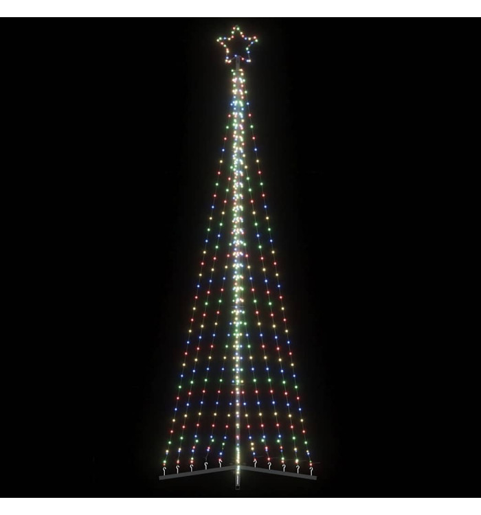 Sapin de Noël à LED 495 LED colorées 300,5 cm | Mobilier & Déco