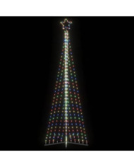 Sapin de Noël à LED 495 LED colorées 300,5 cm | Mobilier & Déco