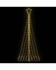Sapin de Noël à LED 447 LED blanc chaud 249 cm | Mobilier & Déco