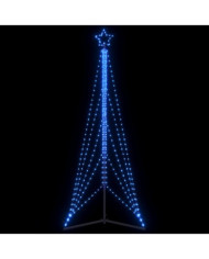Sapin de Noël à LED 525 LED bleu 302 cm | Mobilier & Déco