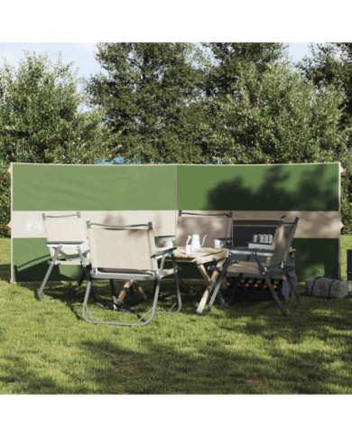 Brise-vent de camping vert 344x120 cm imperméable | Mobilier & Déco