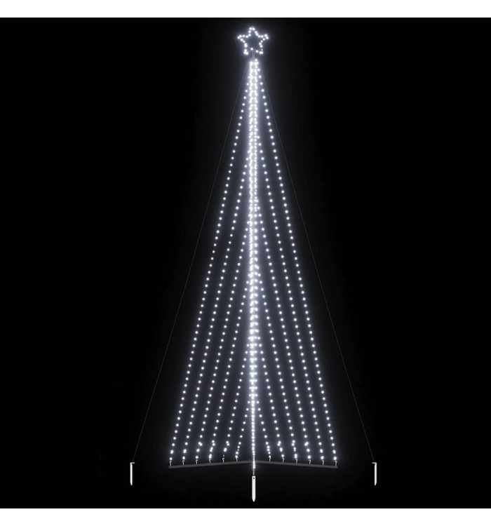 Sapin de Noël à LED 789 LED blanc froid 476 cm | Mobilier & Déco
