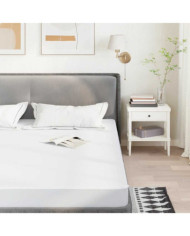 Protège-matelas blanc 100x200 cm imperméable | Mobilier & Déco