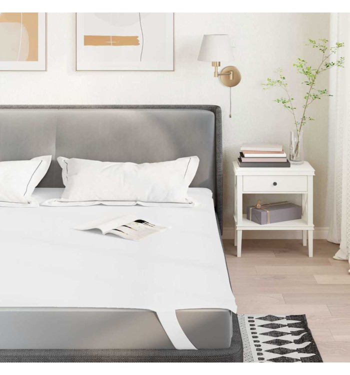 Protège-matelas blanc 90x190 cm imperméable | Mobilier & Déco