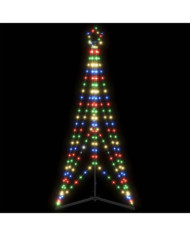 Sapin de Noël à LED 363 LED colorées 182 cm | Mobilier & Déco