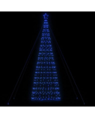 Sapin de Noël à LED 1534 LED bleu 503 cm | Mobilier & Déco