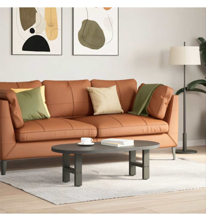 Pieds de table basse anthracite 2 pcs 40x(30-31) cm acier | Mobilier & Déco